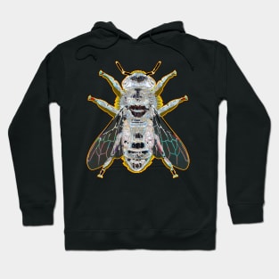 Crazy Seethrough Bee Body Hoodie